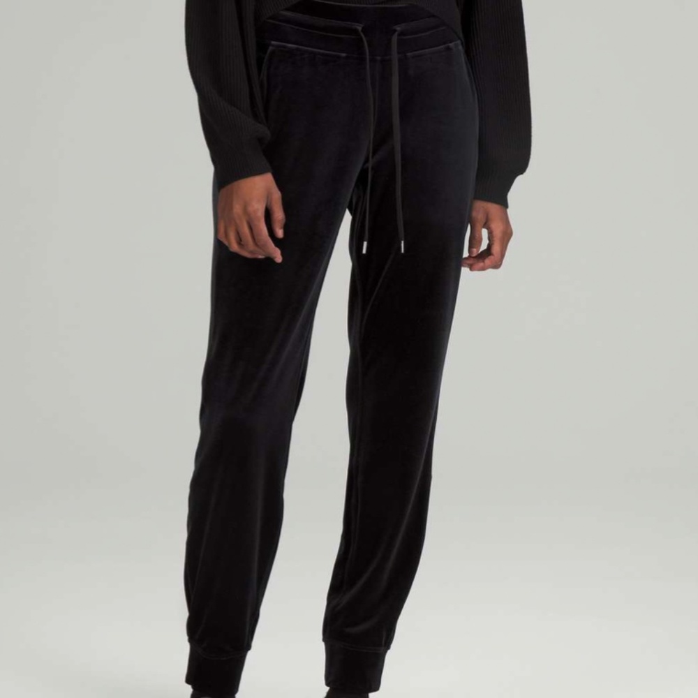Velour Jogger